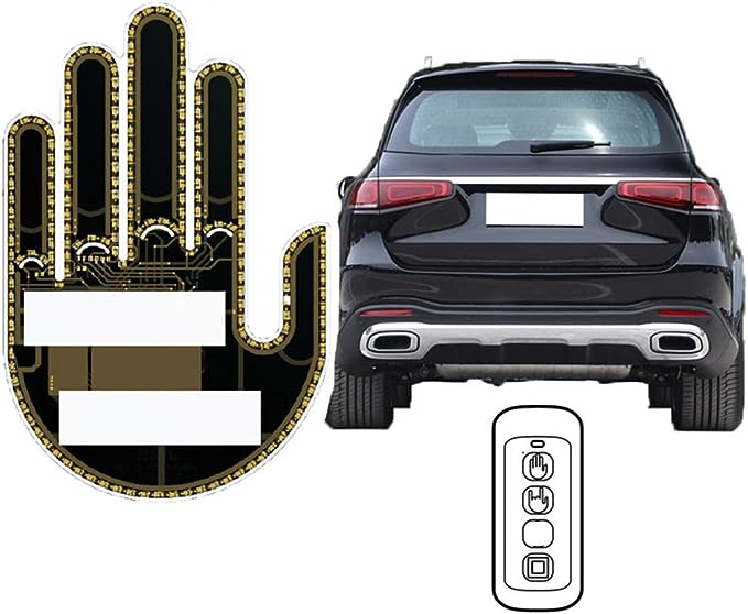 CarStyle LED-Hand - Dein Zeichen im Lichtschein!